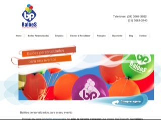 Thumbnail do site Bales Impressos Personalizados