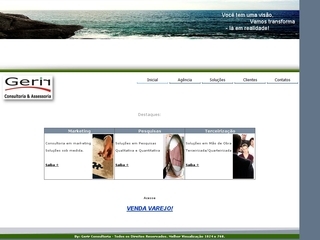 Thumbnail do site Gerir Consultoria & Assessoria