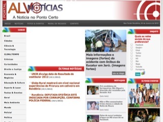 Thumbnail do site Alvo Notcias 