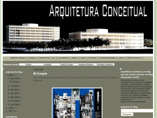 Thumbnail do site Arquitetura Conceitual