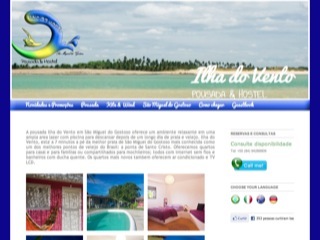 Thumbnail do site Pousada Ilha do Vento