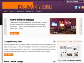 Thumbnail do site Rose Lima & Fritz Zehnle - Arquitetura & Design
