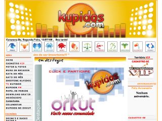 Thumbnail do site Portal de baladas e eventos da regio de Irec Ba.