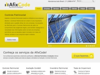 Thumbnail do site AfixCode - Avaliaes e Controle Patrimonial