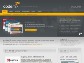 Thumbnail do site Codemix - Solues em Software 