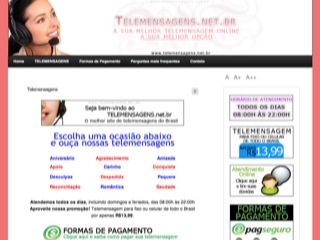 Thumbnail do site Telemensagens