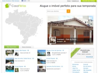 Thumbnail do site CasaFérias - Aluguel de Imóveis por Temporada