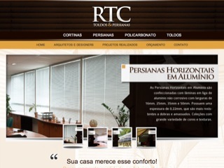 Thumbnail do site RTC Toldos & Persianas