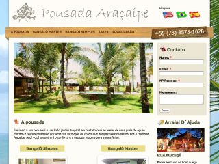 Thumbnail do site Pousada Araçaípe