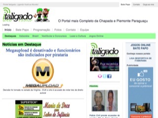 Thumbnail do site Italigado Web Radio