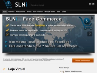 Thumbnail do site SLNi - Sua Loja na Internet