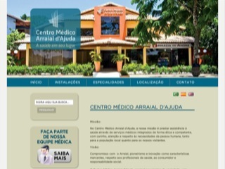 Thumbnail do site Centro Mdico Arraial d