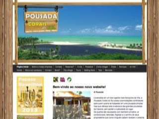 Thumbnail do site Pousada Corais do Sul