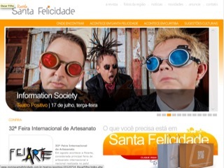 Thumbnail do site Revista Santa Felicidade