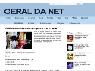 Thumbnail do site Geral da Net