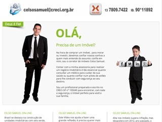 Thumbnail do site Celso Samuel Imóveis