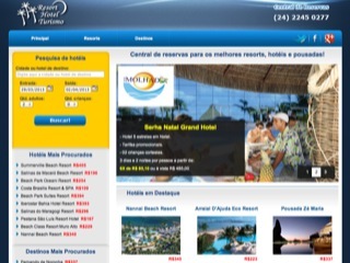 Thumbnail do site Resort Hotel Turismo