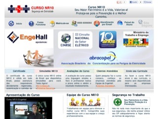 Thumbnail do site Curso de NR10 Engehall