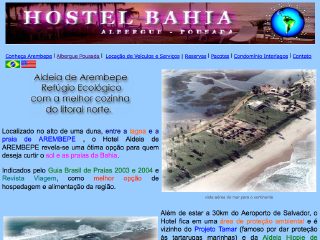 Thumbnail do site Hotel Aldeia de Arembepe