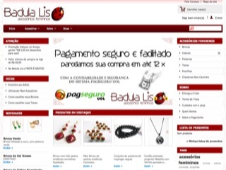 Thumbnail do site Badula Lis - Acessrios Femininos