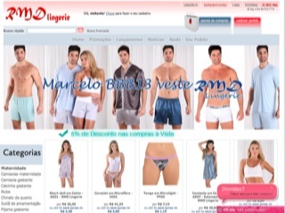 Thumbnail do site RMD Lingerie