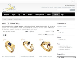 Thumbnail do site Jolie Joias - Anis de Formatura