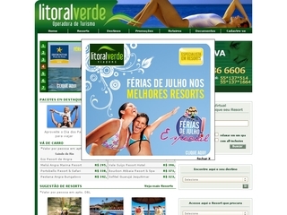 Thumbnail do site Central de Reservas Litoral Verde