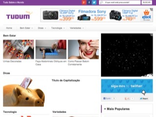 Thumbnail do site Tudum - Dicas e Informaes para o Dia-a-Dua