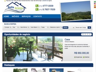 Thumbnail do site Bella Granja - negcios imobilirios