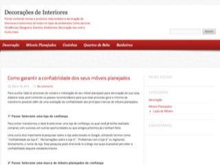 Thumbnail do site Decoraes de Interiores