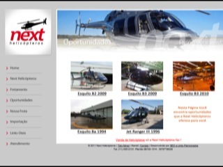 Thumbnail do site Next Helicpteros - Venda de helicpteros