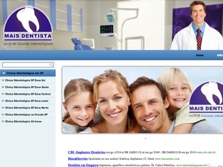 Thumbnail do site Mais Dentista - Guia de Clinicas Odontlogicas