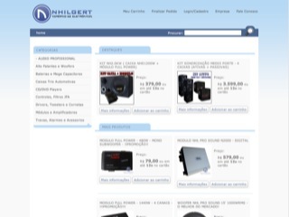 Thumbnail do site Nhilgert Comércio de Eletrônicos