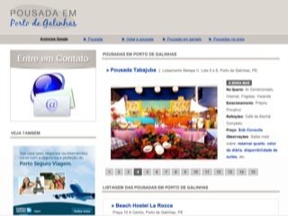 Thumbnail do site Pousadas em Porto de Galinhas