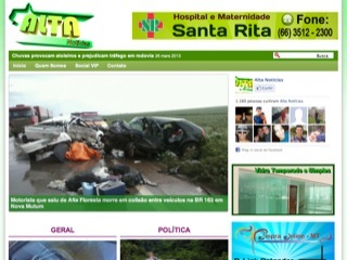 Thumbnail do site Alta Notcias