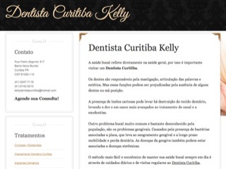 Thumbnail do site Dentista Curitiba Kelly