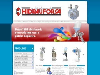 Thumbnail do site Hidrauforça