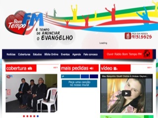 Thumbnail do site Bom Tempo FM