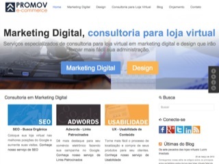 Thumbnail do site Promov E-commerce - Consultoria para Loja Virtual