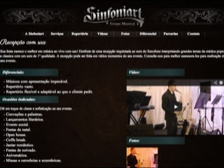 Thumbnail do site Sinfoniart Grupo Musical