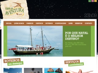 Thumbnail do site Tempo de Aventura Viagens