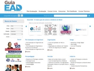 Thumbnail do site Guia de Educação a Distância