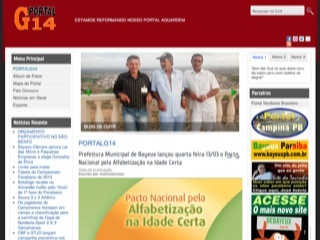 Thumbnail do site Portal G14