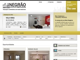 Thumbnail do site J.Negro Imveis