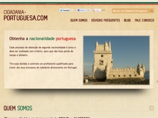 Thumbnail do site Processos de Nacionalidade Portuguesa