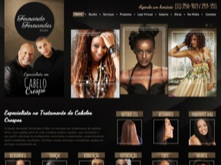 Thumbnail do site Studio Fernando Fernandes - Cabelos Crespos