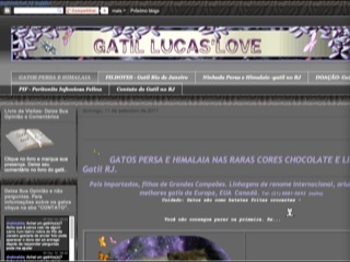 Thumbnail do site Gatil Lucas