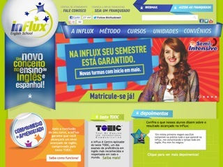 Thumbnail do site inFlux - Curso de ingls