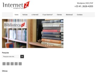 Thumbnail do site InternetZ Soluções Web