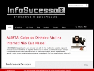 Thumbnail do site InfoSucesso Comrcio Eletrnico